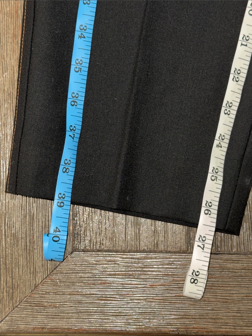 REISS Perry Pull On Tapered Trousers Black - Picture 11 of 11